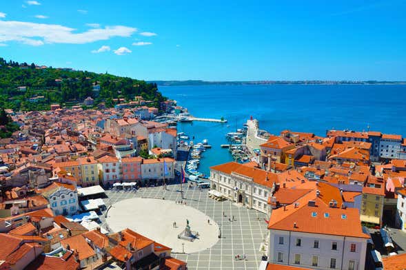 Excursión a Piran y cuevas de Škocjan
