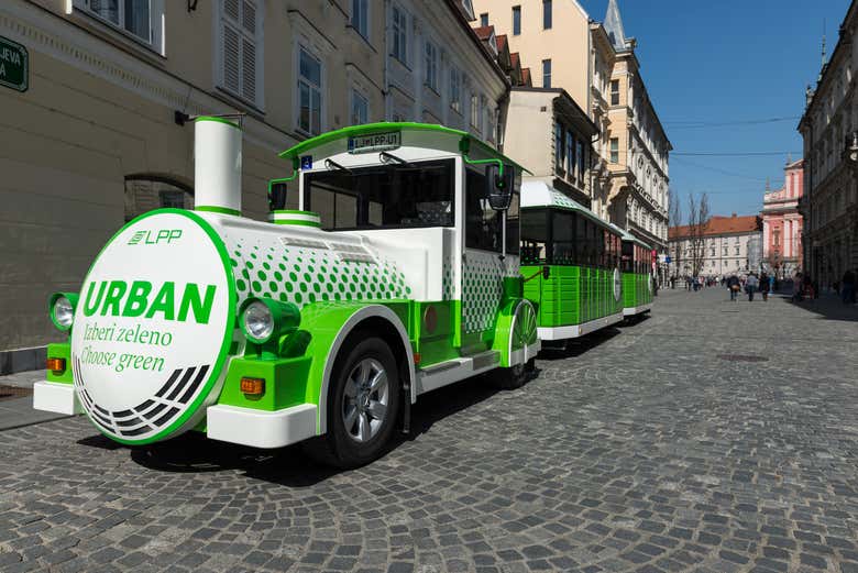 Con vuestra tarjeta podréis subir en el tren eléctrico Urban