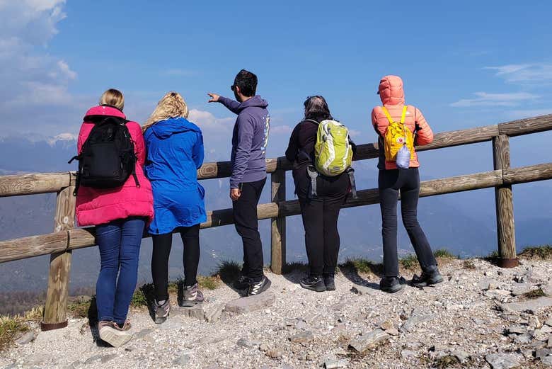 Disfrutando de las vistas desde el mirador
